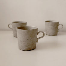 Load image into Gallery viewer, Hand Built Ceramics Coffee Cup 燕麥手揑陶瓷咖啡杯 Hong kong pottery clara ceramics handmade design natural earthy style