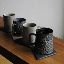 Load image into Gallery viewer, where to buy hong kong best local pottery handmade clc ceramics online shop clara ceramics design DAYMUG III, B.ROCK Ceramics Coffee Cup 哪裡可以買最好的香港本地手工陶器 陶瓷網店 clc ceramics 陶瓷網上商店 clara 現代 簡約 設計 黑蝕岩 陶瓷咖啡杯