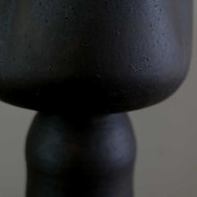 Load image into Gallery viewer, A handmade modern minimalist ceramic lamp by Hong Kong artist Clara, showcased in a local pottery shop. Featuring clean lines and simple design, it complements contemporary home decor. 手工製作的現代簡約陶瓷燈,由香港藝術家Clara設計,線條簡潔,適合現代家居。